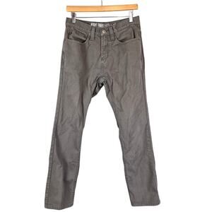 Free World Men’s Jeans 29x28.5 Gray Night Train Regular Fit 5 Pocket Denim Pants